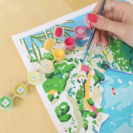 Pintura por números La Petit Épicerie Petit Pinceau 24,5x32,5 cm - Les Gorges du Verdon