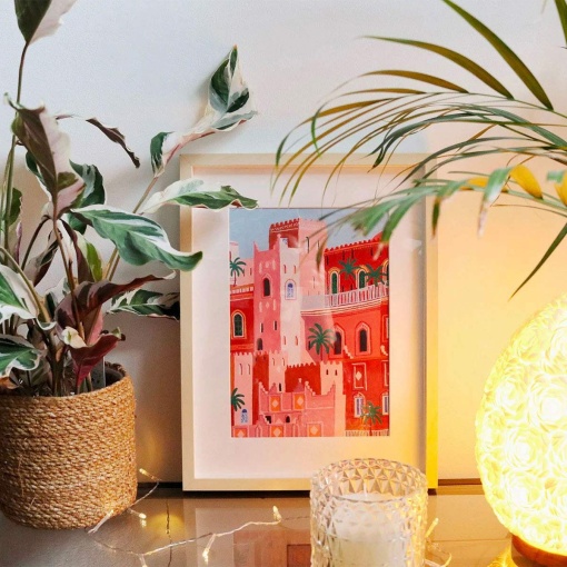 Pintar por números La Petite Épicerie Petit Pinceau 24,5x32,5 cm - Maroc