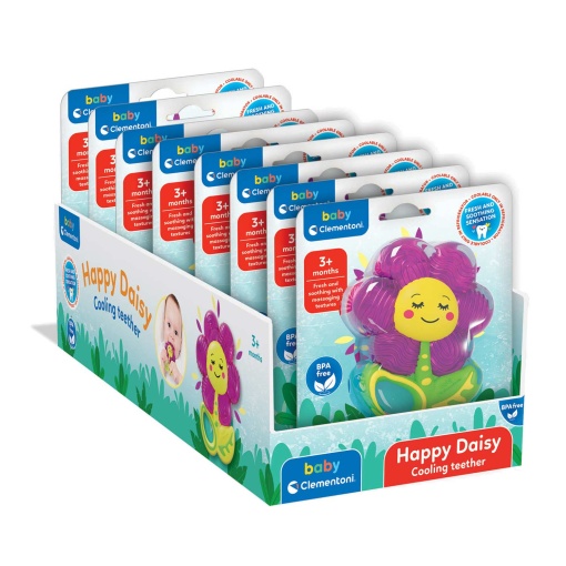 CLEMENTONI Mordedor refrescante Baby Flower