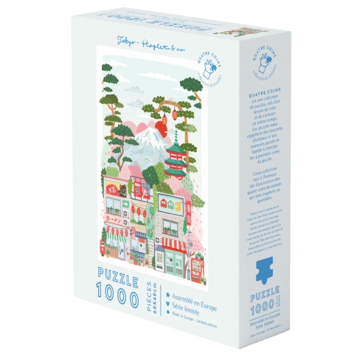 Puzzle La Petit Épicerie Quatre Coins 1000 piezas - Tokio - Hoglet&Co