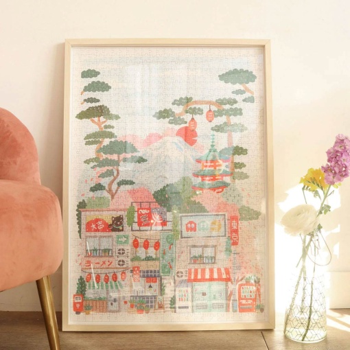 Puzzle La Petit Épicerie Quatre Coins 1000 pieces - Tokyo - Hoglet&Co