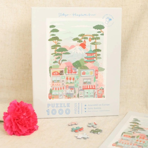 Puzzle La Petit Épicerie Quatre Coins 1000 pieces - Tokyo - Hoglet&Co