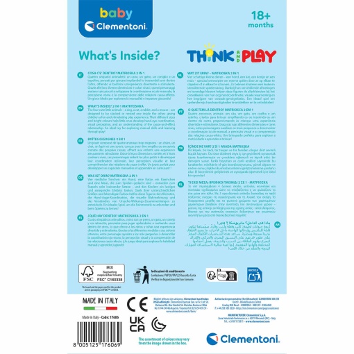 Montessori - what's inside? CLEMENTONI Baby