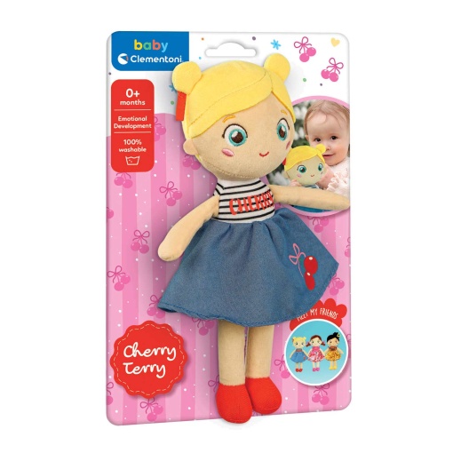 Cherry Terry Doll by CLEMENTONI Baby