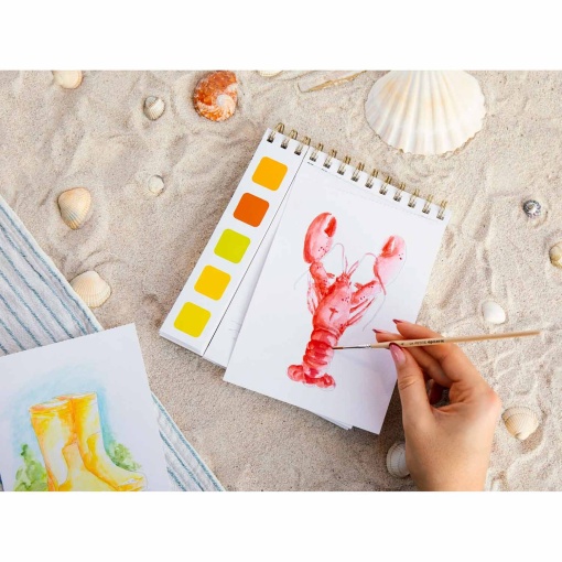 Travel Book La Petite Épicerie Caderno de viagem para aguarela - Air Marin