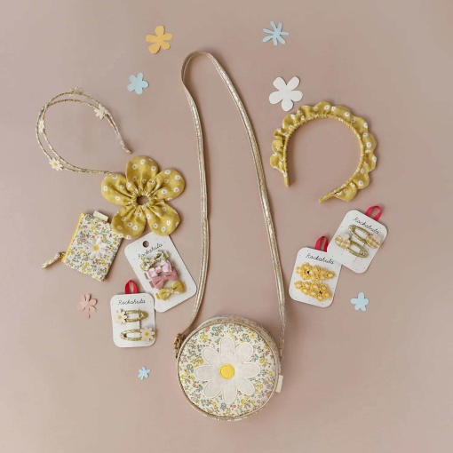 Pinza para el pelo Rockahula con margaritas (2 unidades)