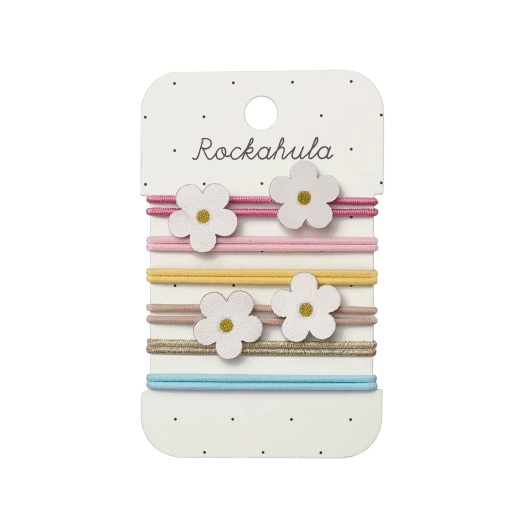 Elástico para cabelo margarida ROCKAHULA (12 unidades)