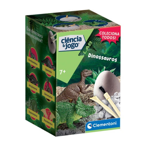 Mini kit de excavación Dinosaurios CLEMENTONI Science & Play Lab