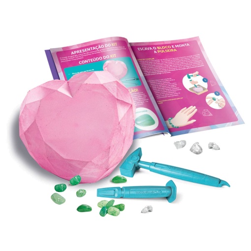 Dig & Shine - Kit Braceletes CLEMENTONI Ciência & Jogo Lab