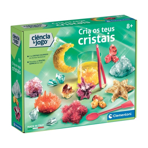 Crea tus propios cristales CLEMENTONI Science & Play Lab