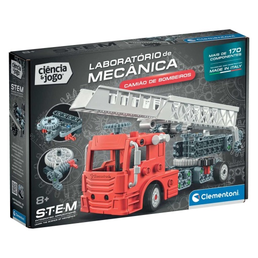 Laboratorio de Mecánica - Camión de Bomberos CLEMENTONI Ciencia y Juego