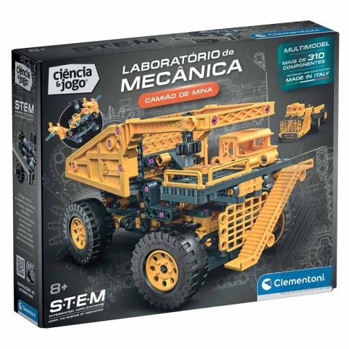Laboratorio de Mecánica - Camión Minero CLEMENTONI Ciencia y Juego