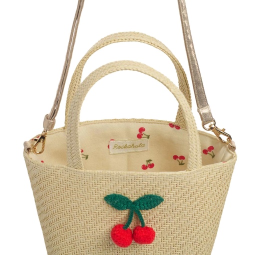 ROCKAHULA cherry basket shoulder bag
