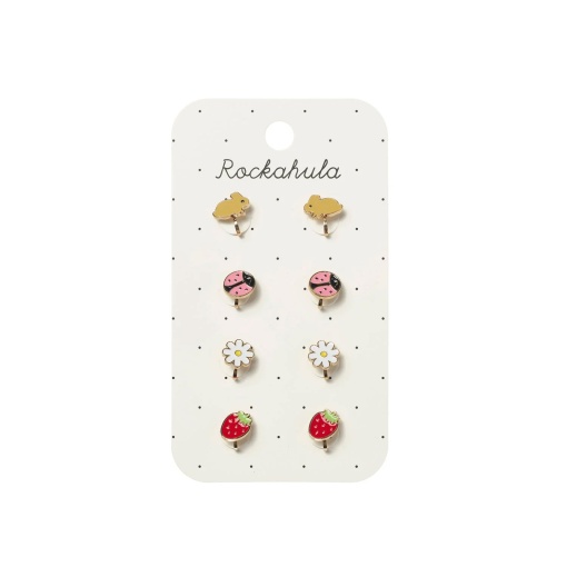 Rockahula Spring Garden Spring Earrings (4 pairs)