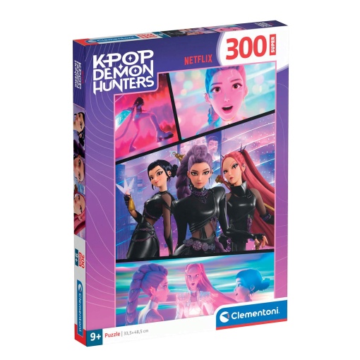 Puzzle CLEMENTONI 300 pieces K-Pop Demon Hunters Netflix