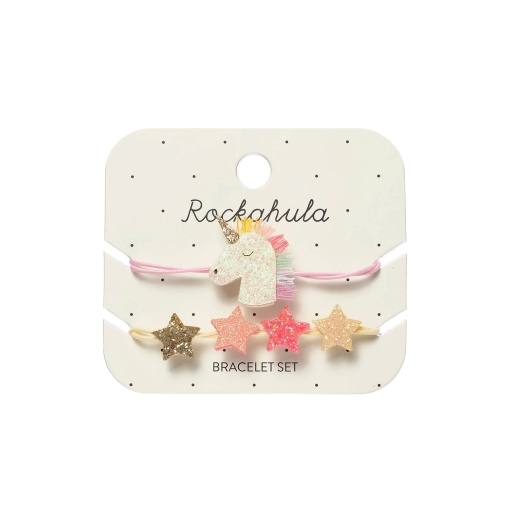 Unicorn bracelet + star ROCKAHULA (2 units)
