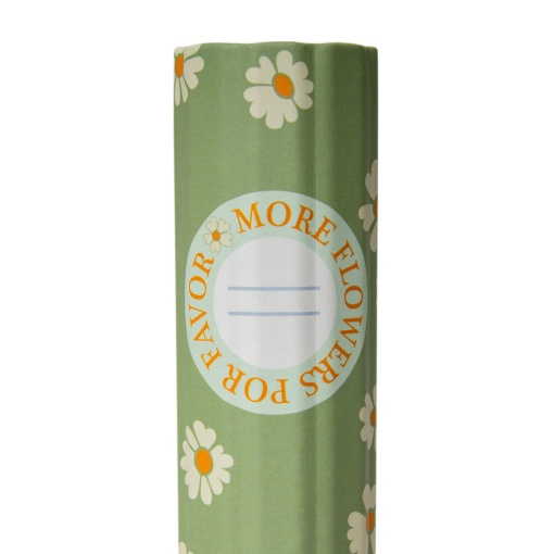 A4 school binder with lined refill + dividers ANCOR B'LOG Flowers narrow spine 4 rings