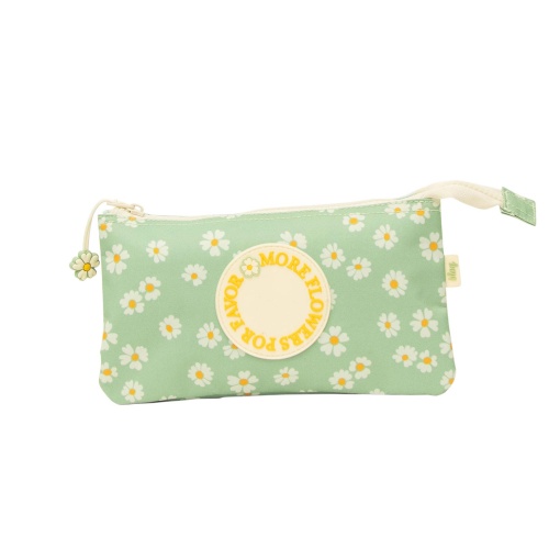 Estojo triplo ANCOR B'LOG Flowers