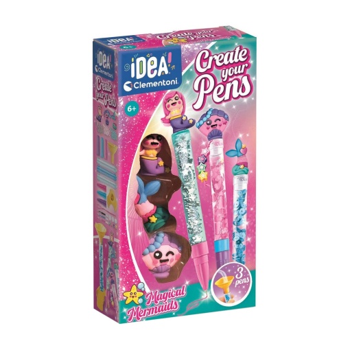 Taller de Plumas - Sirenas Mágicas Idea CLEMENTONI