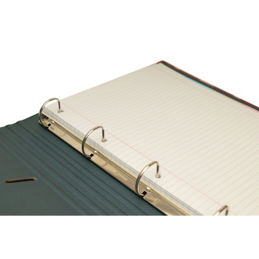 A4 school binder with lined refill + dividers ANCOR B'LOG Hearts narrow spine 4 rings