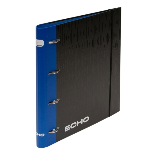 Dossier escolar A4 com recarga pautada + separadores ANCOR ECHO lombada estreita 4 argolas