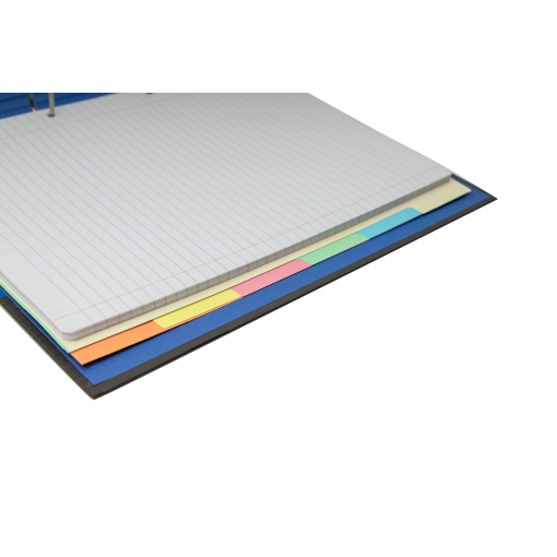 A4 school binder with lined paper refill + dividers, ANCOR ECHO narrow spine, 4 rings.