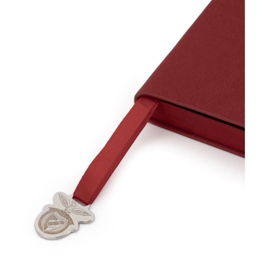Caderno A5 vermelho + esferográfica Benfica