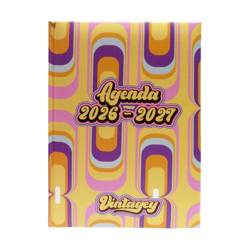 A5 weekly school planner ANCOR VINTAGEY 2026/27