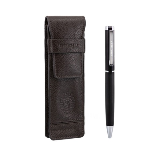 Esferográfica + estojo castanho SPORTING SCP3122-02