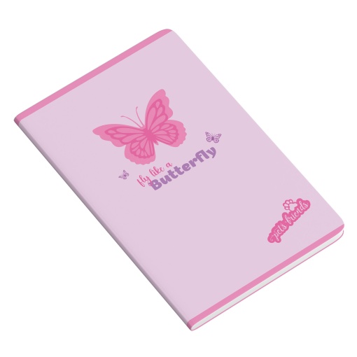 Caderno A4 agrafado AMBAR Pets Friends Magic World pautado 48 folhas 90 g sortido