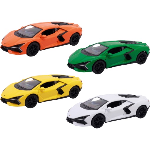 Lamborghini Revuelto miniature car 1:34-39 scale, 12cm, assorted, GOKI