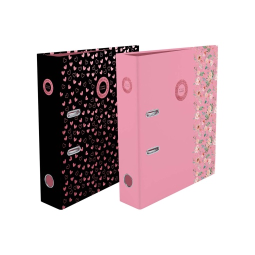 Dossier escolar A4 AMBAR Moonflower Sugar&Spice lombada larga 2 argolas sortido