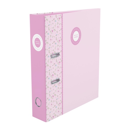 Dossier escolar A4 AMBAR Moonflower Teen lombada larga 2 argolas sortido