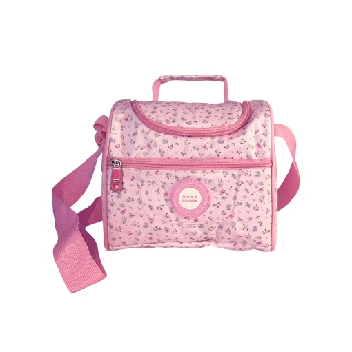 Lancheira térmica AMBAR Moonflower Teen Cute Pink 23x13x19cm