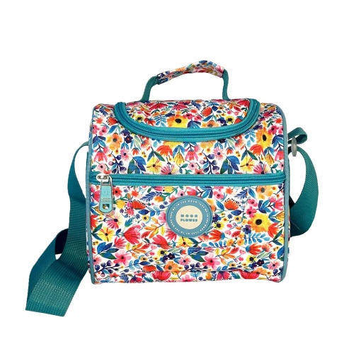 Lancheira térmica AMBAR Moonflower Teen Garden 23x20x16cm