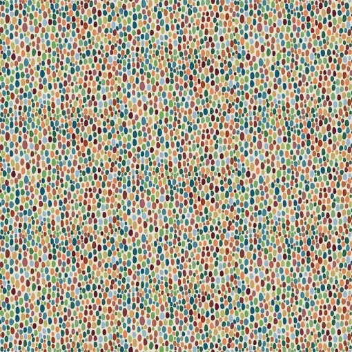 Tecido MAKOWER Prehistoric Spots Multicor 1x1,12m