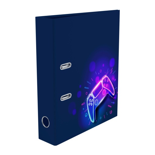 A4 school folder, Amber Inverse Teen, wide spine, 2 rings, assorted.