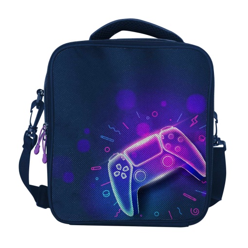 Lancheira térmica AMBAR Inverse Teen Gamepad 24x22x12cm
