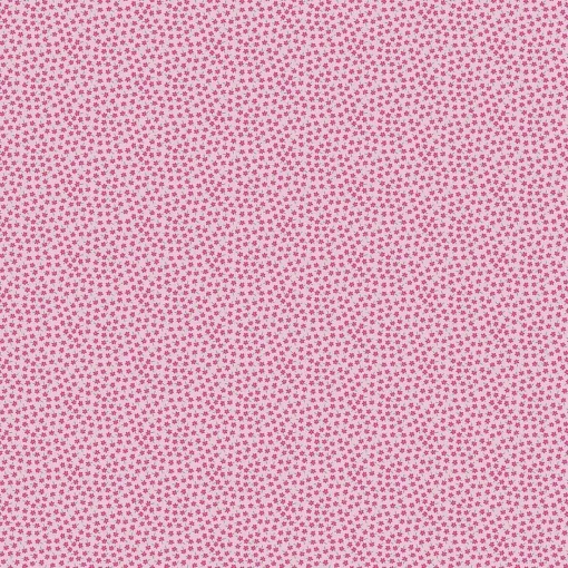 Tecido MAKOWER Whimsy Daisy Toss Purple 1x1,12m