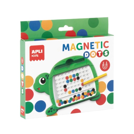 Mini pizarra magnética con rotulador Magnetic Dots Turtle.