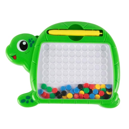 Mini quadro magnético com caneta APLI KIDS Magnetic Dots tartaruga
