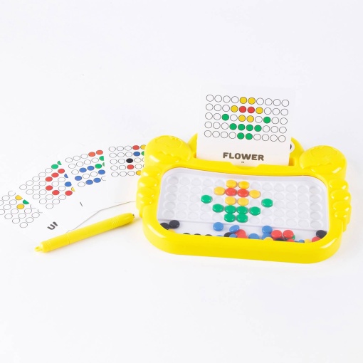 Mini quadro magnético com caneta APLI KIDS Magnetic Dots caranguejo