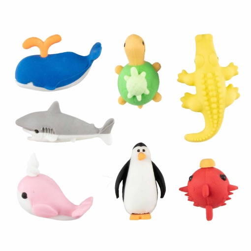 APLI KIDS Ocean Puzzle Eraser (7 units)