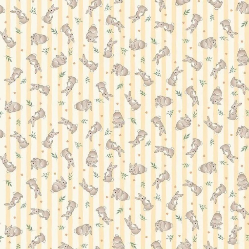 Tecido ANDOVER Little Ones bunnies yellow 1x1,12m