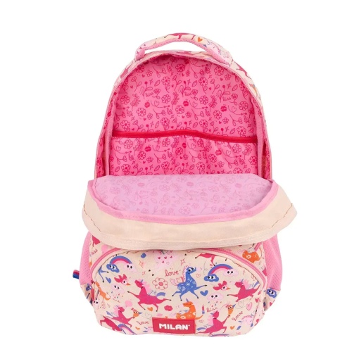 Mochila MILAN Flowicorn 48x34x16cm adaptável a trolley