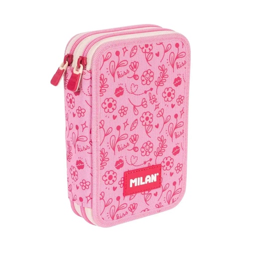 Estojo duplo com carga MILAN Flowicorn - 36 peças