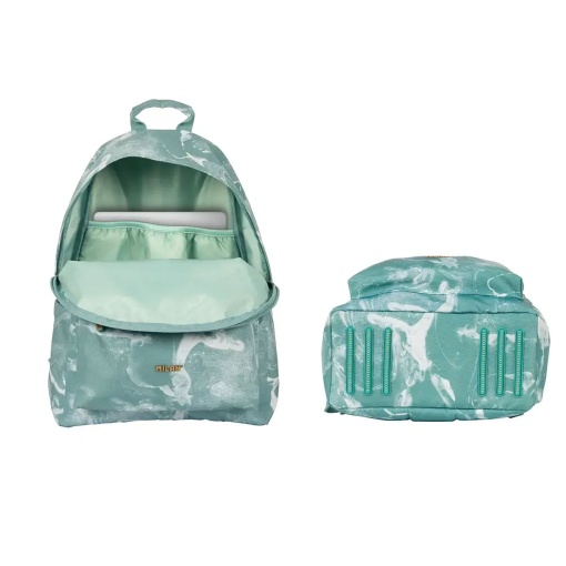 Mochila MILAN verde lava 43x30x20cm adaptable a carro