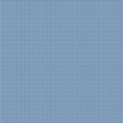 Tecido MAKOWER Petite Fleur gingham blue 1x1,12m