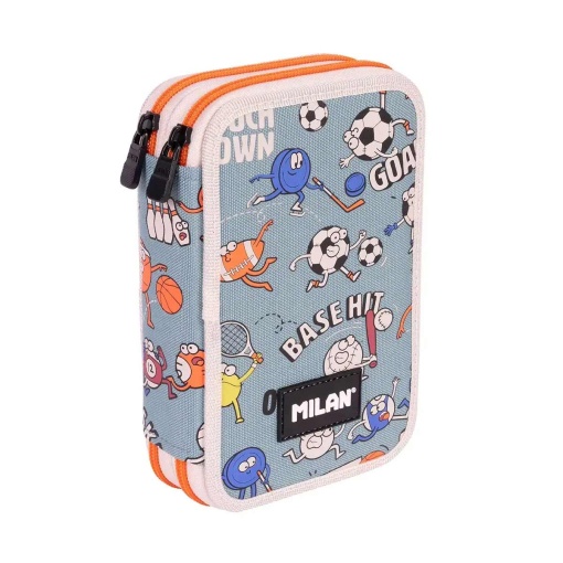 Estojo duplo com carga MILAN Sports - 36 peças