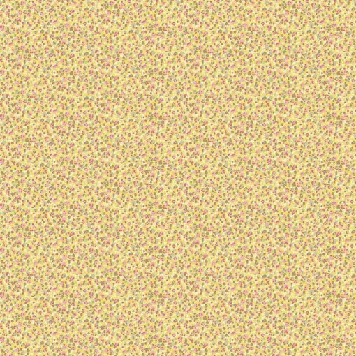 Tecido MAKOWER Petite Fleur petals yellow 1x1,12m